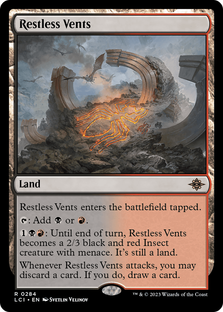 Restless Vents [The Lost Caverns of Ixalan] Foil