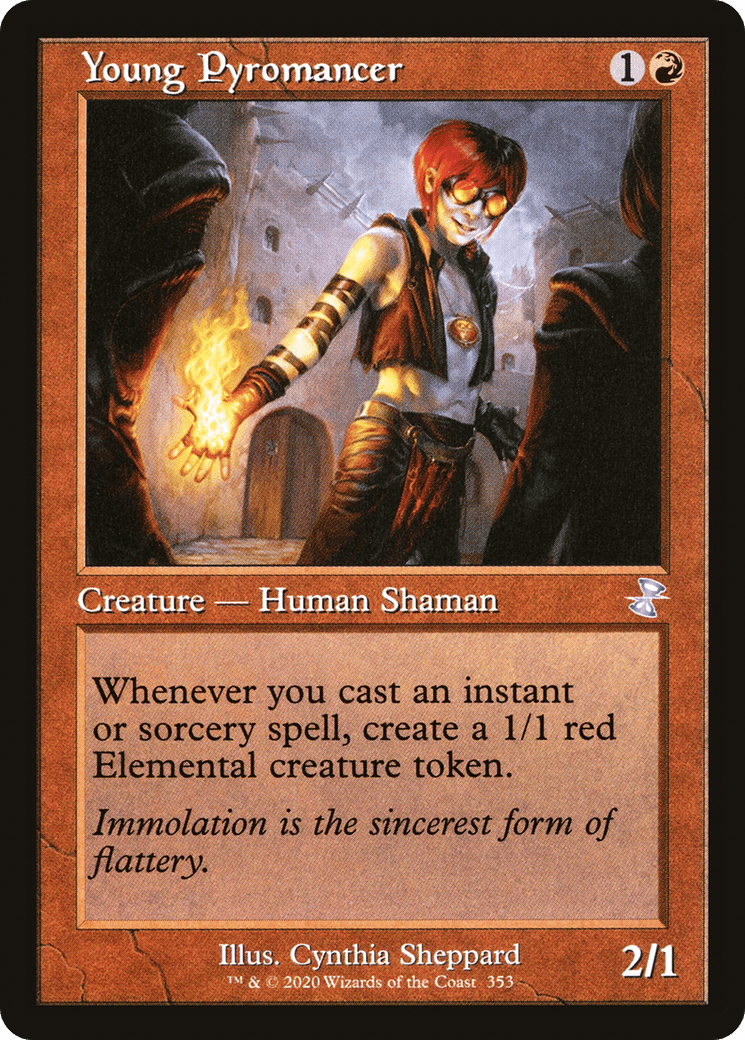 Young Pyromancer (Timeshifted) [Time Spiral Remastered] Foil