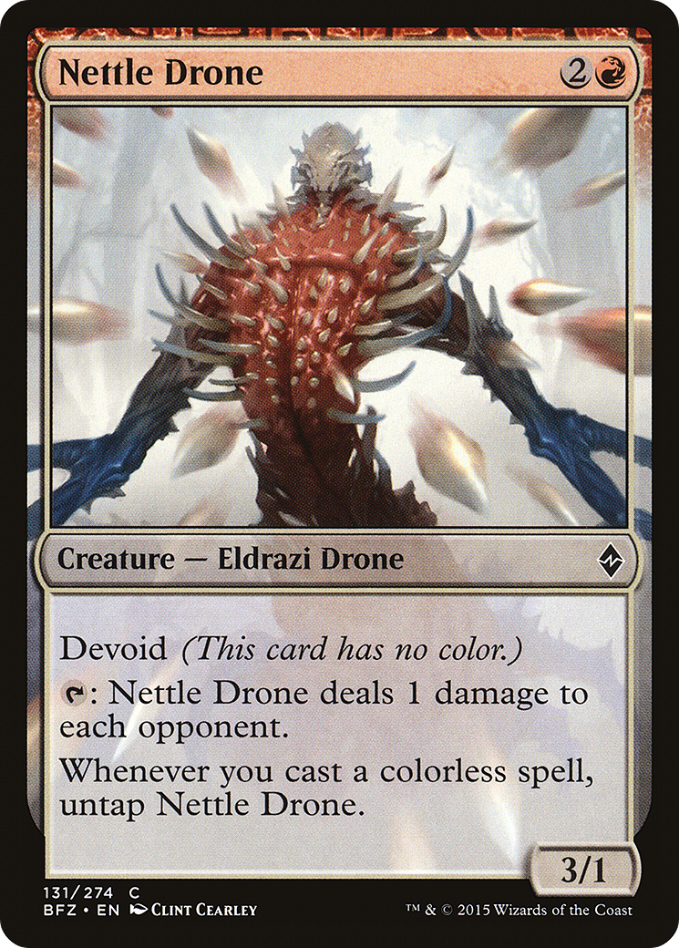 Nettle Drone [Battle for Zendikar] Foil