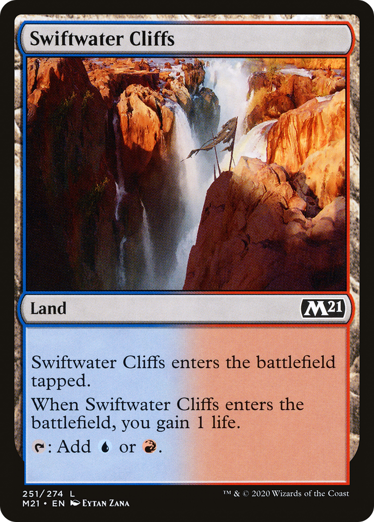 Swiftwater Cliffs [Core Set 2021] Foil