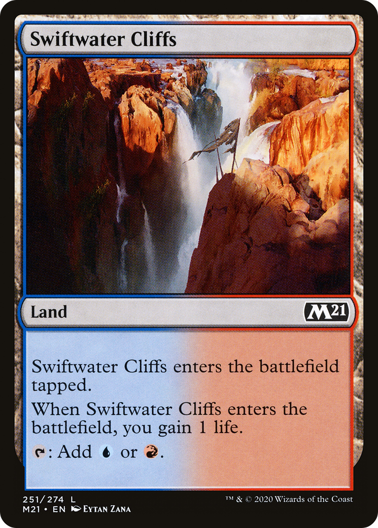 Swiftwater Cliffs [Core Set 2021] Foil