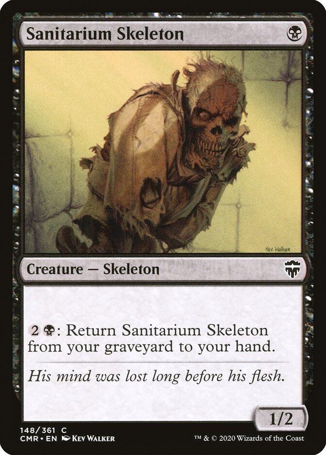 Sanitarium Skeleton 148 (Commander Legends)  - Foil