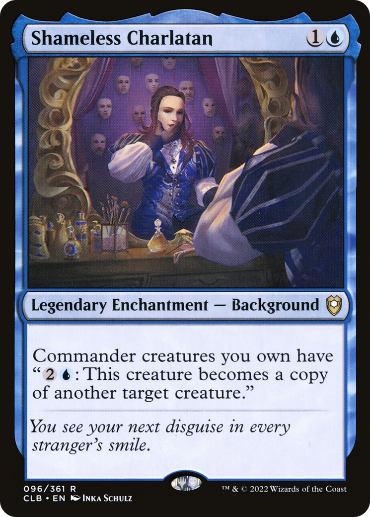 Shameless Charlatan [Commander Legends: Battle for Baldur's Gate] Foil