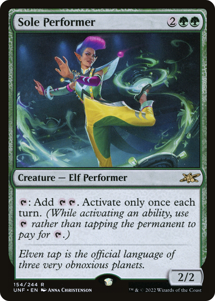 Sole Performer [Unfinity] Foil