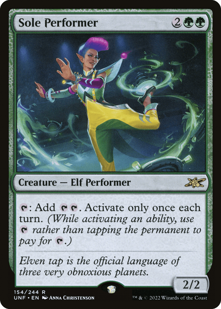 Sole Performer [Unfinity]