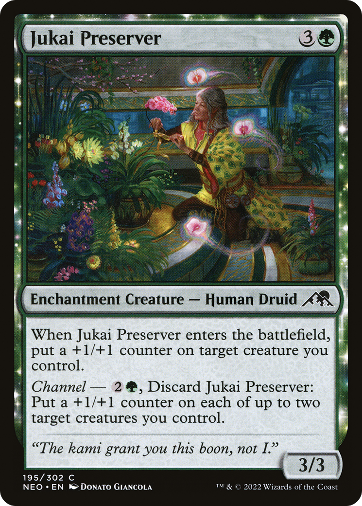 Jukai Preserver [Kamigawa: Neon Dynasty] Foil