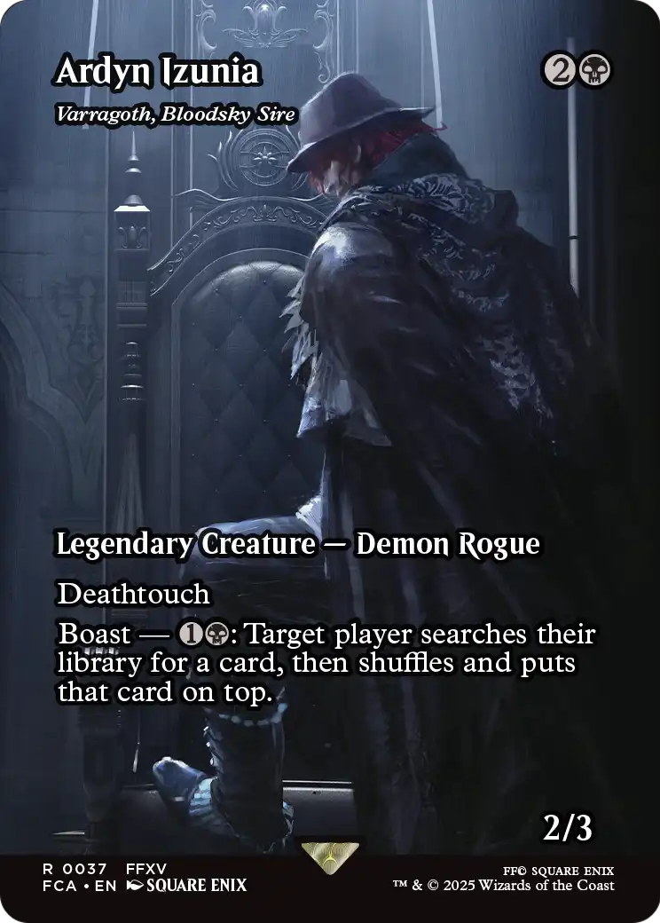 Ardyn Izunia - Varragoth, Bloodsky Sire (Showcase) (037) [FINAL FANTASY: Through the Ages]  Foil