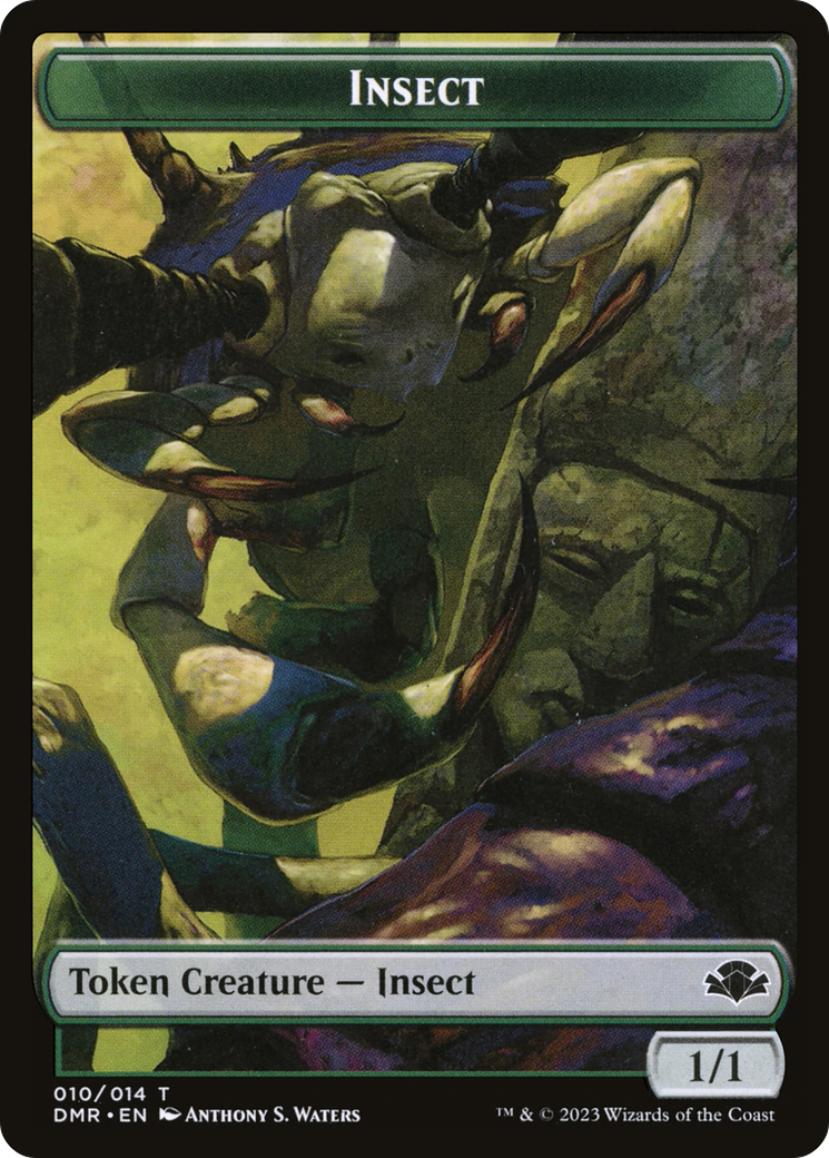 Insect (TDMR-010) - Dominaria Remastered Tokens Foil
