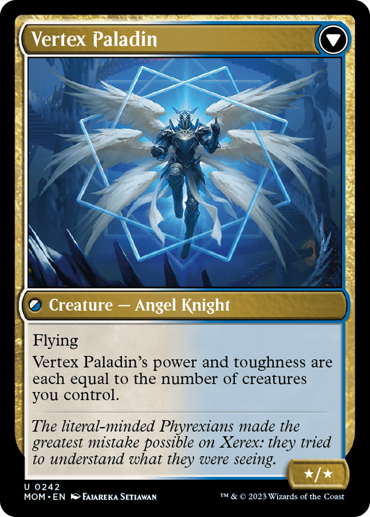 Invasion of Xerex // Vertex Paladin [March of the Machine] Foil