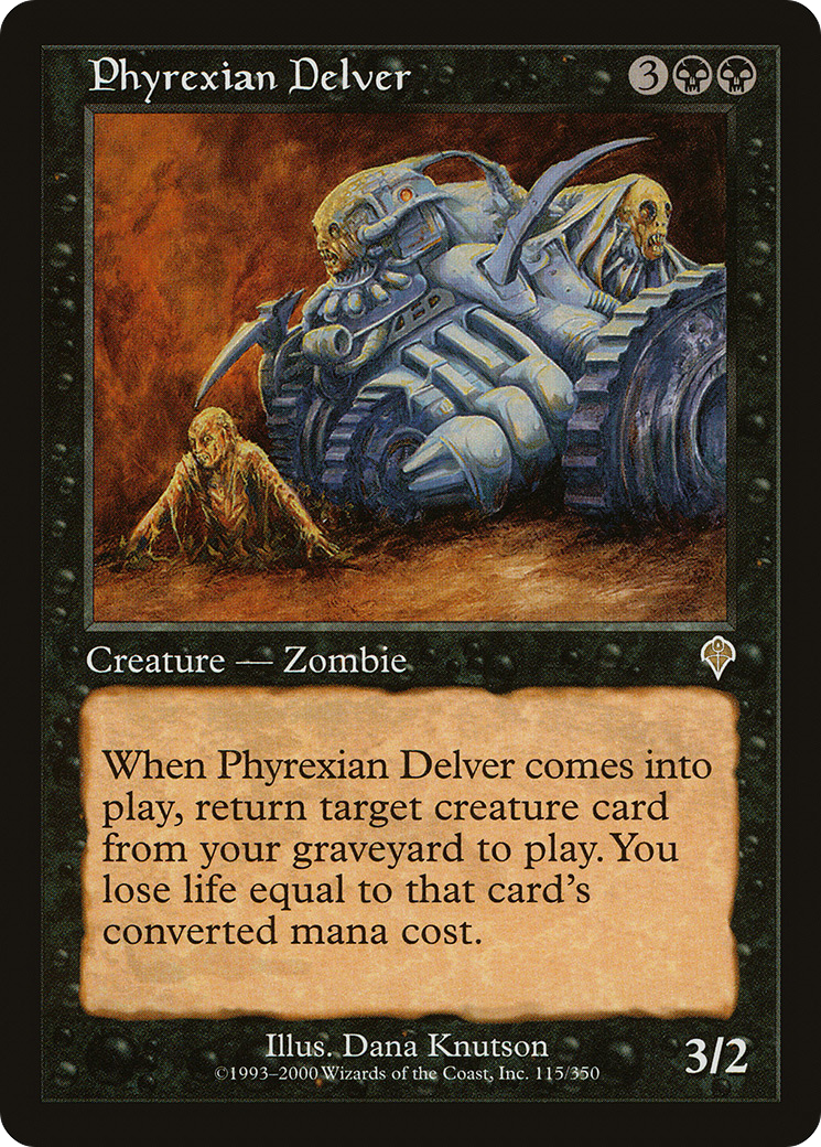 Phyrexian Delver [Invasion] Foil
