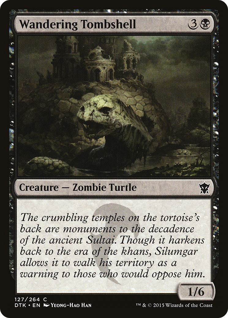 Wandering Tombshell [Dragons of Tarkir] Foil