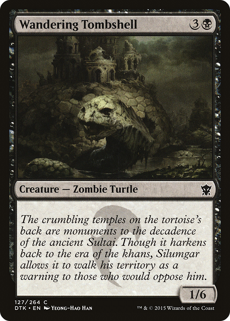 Wandering Tombshell [Dragons of Tarkir] Foil