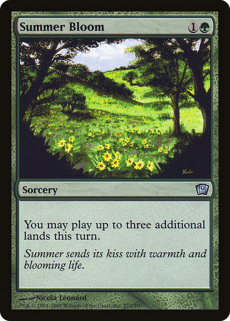 Summer Bloom [Ninth Edition] Foil
