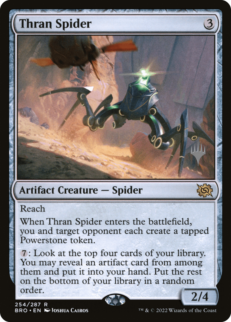 Thran Spider (Promo Pack) [The Brothers' War Promos]