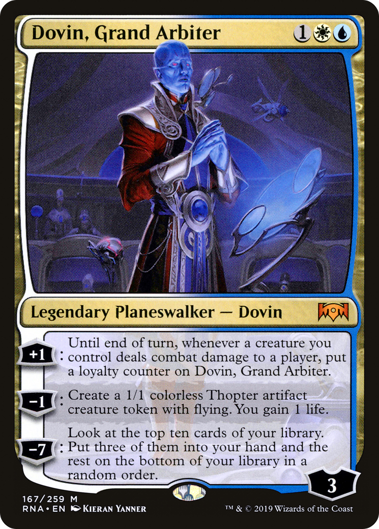 Dovin, Grand Arbiter [Ravnica Allegiance] Foil