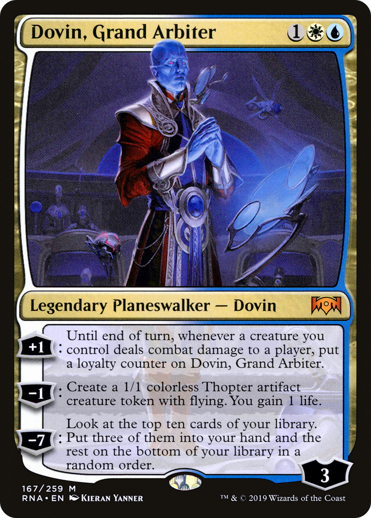 Dovin, Grand Arbiter [Ravnica Allegiance] Foil