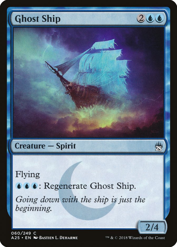 Ghost Ship 60/249 (Masters 25)  - Foil