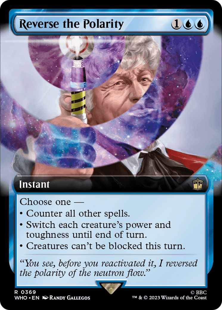 Reverse the Polarity (Extended Art) [Doctor Who] Foil