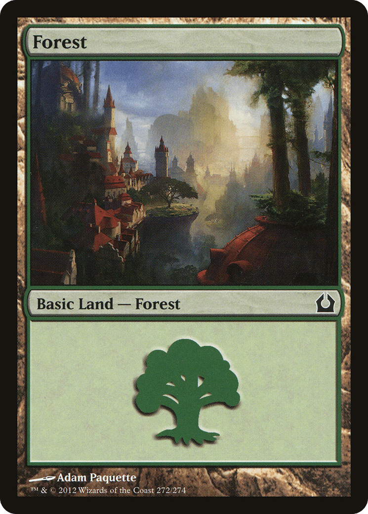 Forest (272) [Return to Ravnica] Foil