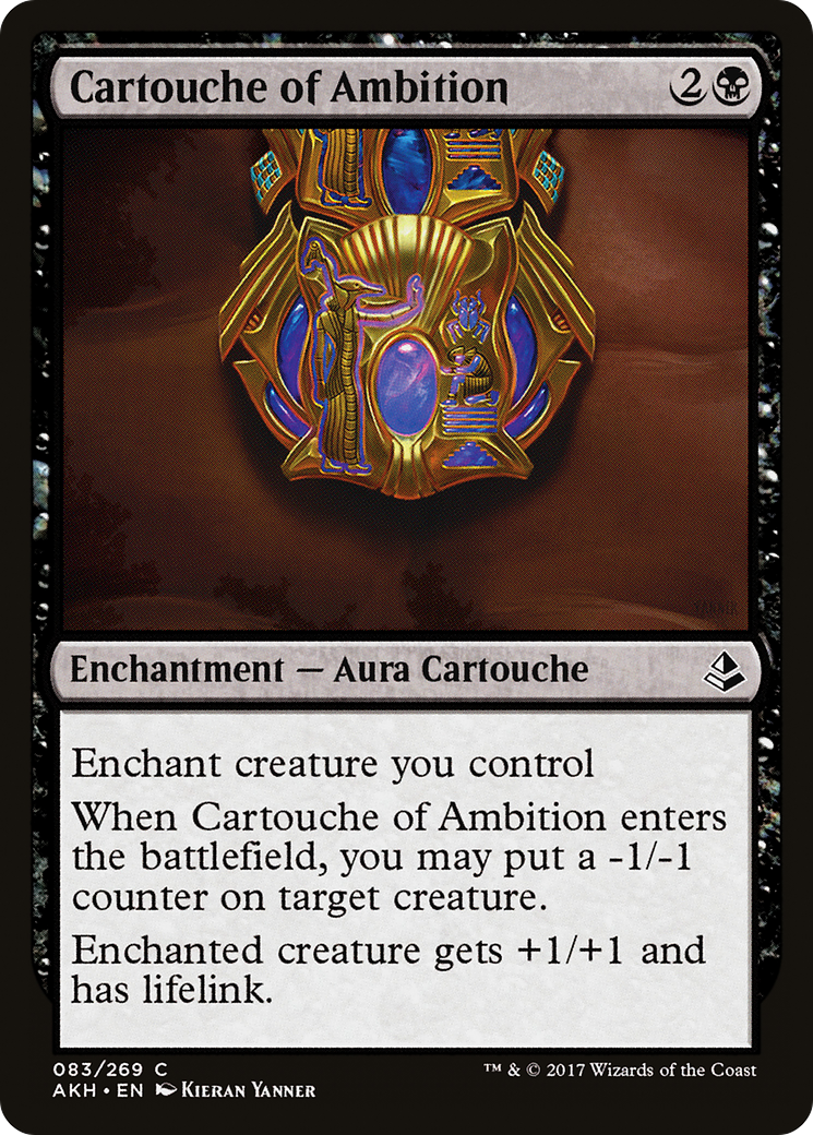 Cartouche of Ambition [Amonkhet]