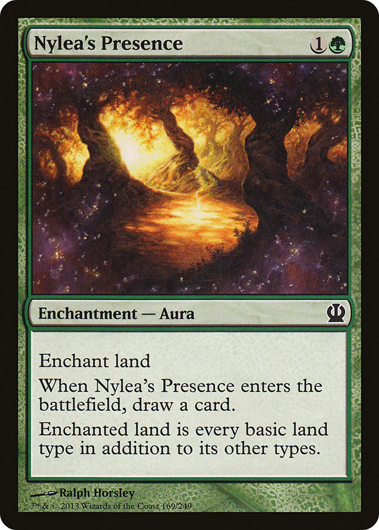 Nylea's Presence [Theros] Foil
