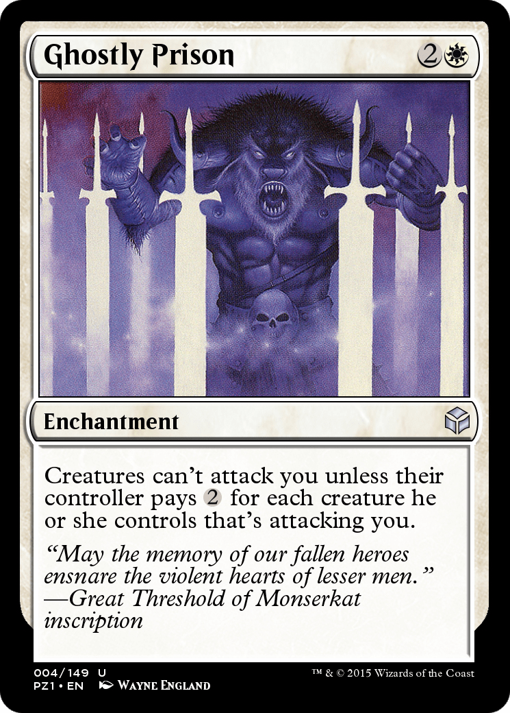 Ghostly Prison (PZ1-004) - Legendary Cube Prize Pack