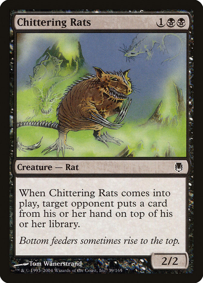 Chittering Rats 39/165 (Darksteel) 