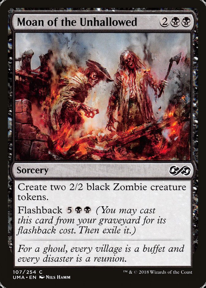 Moan of the Unhallowed 107 (Ultimate Masters) 