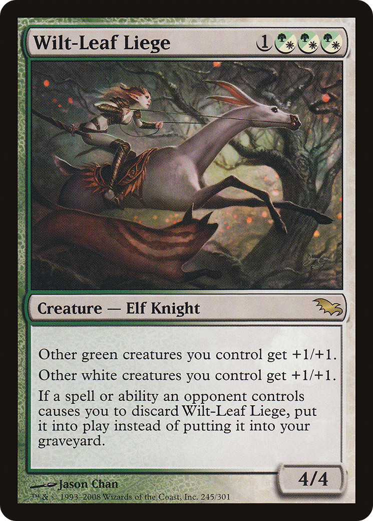 Wilt-Leaf Liege [Shadowmoor] Foil