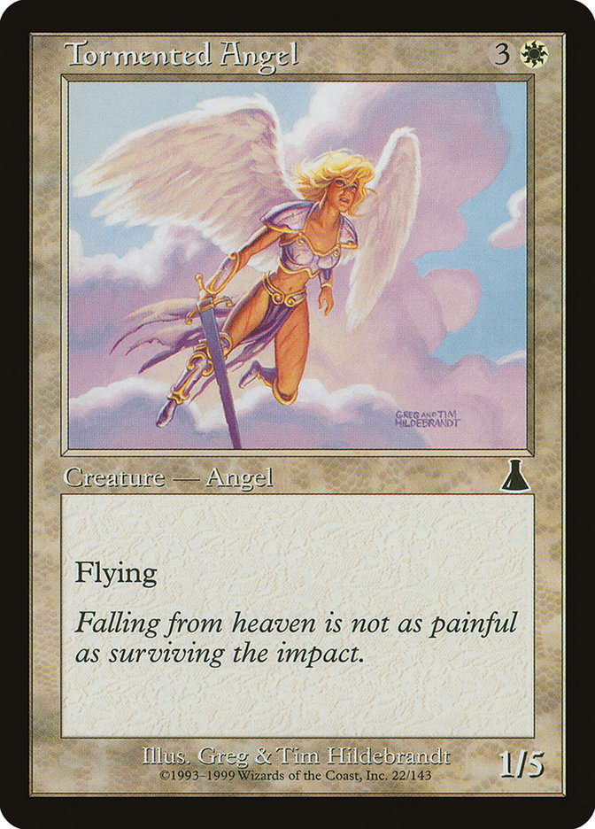 Tormented Angel 22/143 (Urza's Destiny) 