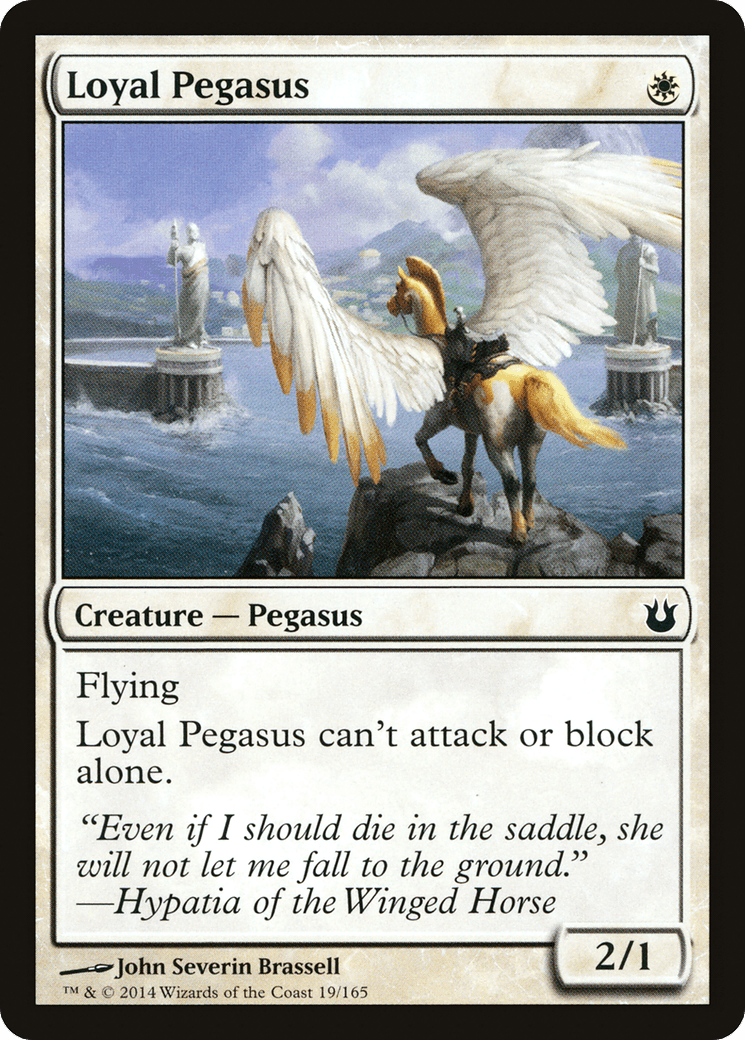 Loyal Pegasus [Born of the Gods] Foil