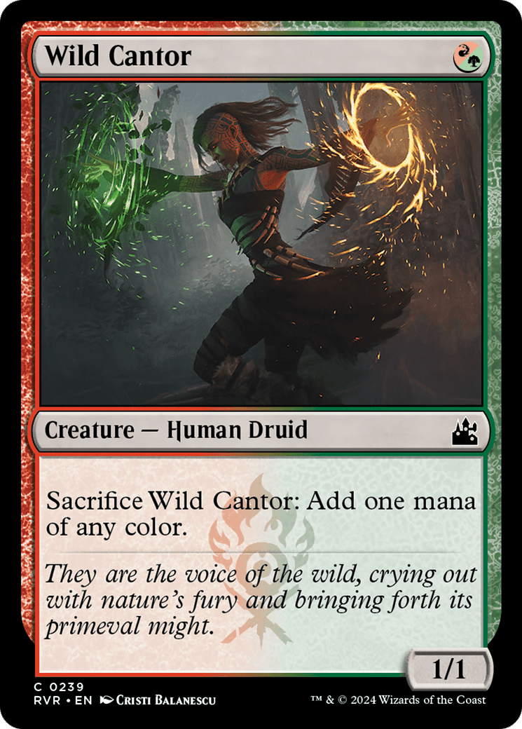 Wild Cantor [Ravnica Remastered] Foil