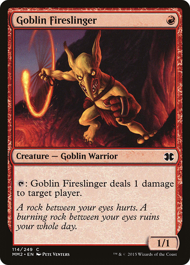 Goblin Fireslinger [Modern Masters 2015] Foil