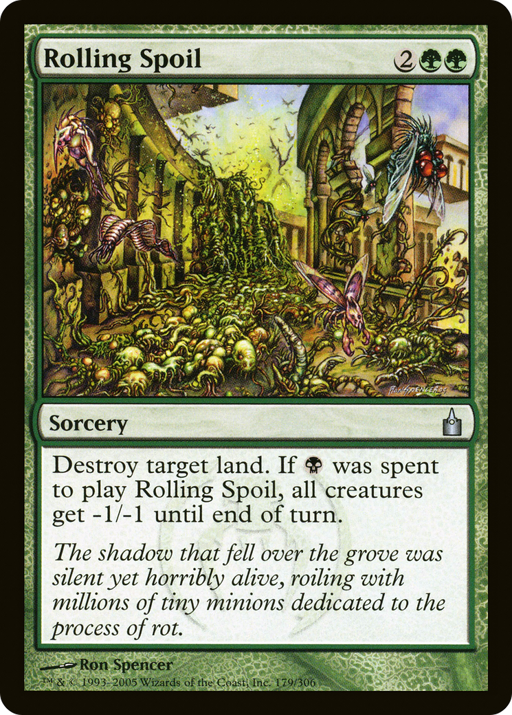 Rolling Spoil [Ravnica: City of Guilds] Foil