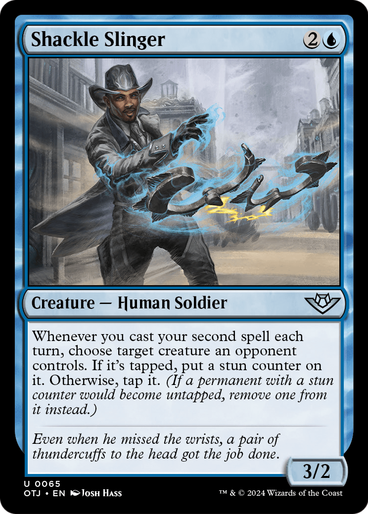 Shackle Slinger [Outlaws of Thunder Junction] Foil