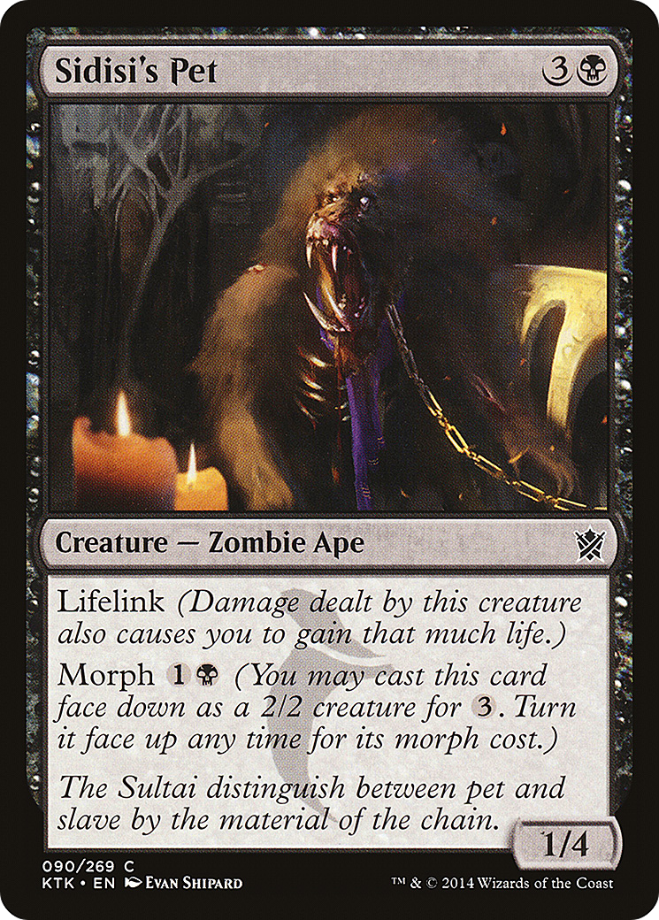 Sidisi's Pet [Khans of Tarkir] Foil
