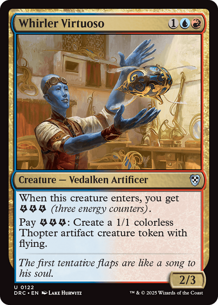 Whirler Virtuoso (-122) [Commander: Aetherdrift]