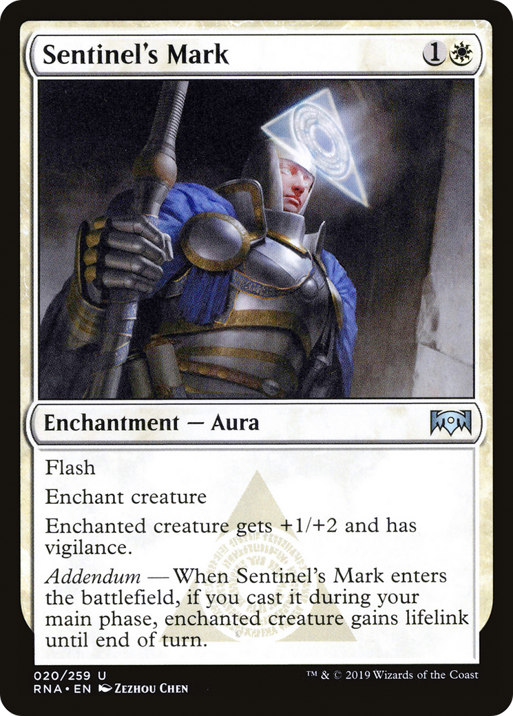 Sentinel's Mark [Ravnica Allegiance] Foil