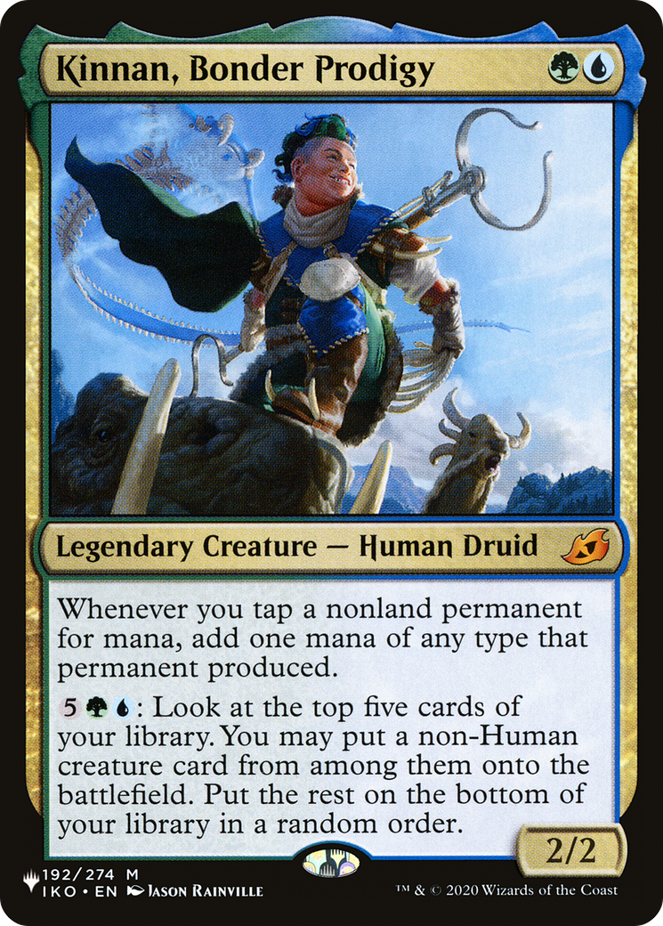 Kinnan, Bonder Prodigy |  (IKO-192) [The List]