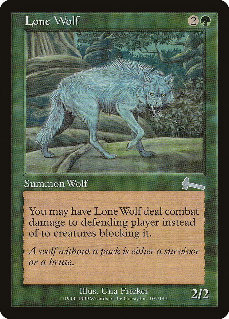 Lone Wolf [Urza's Legacy] Foil