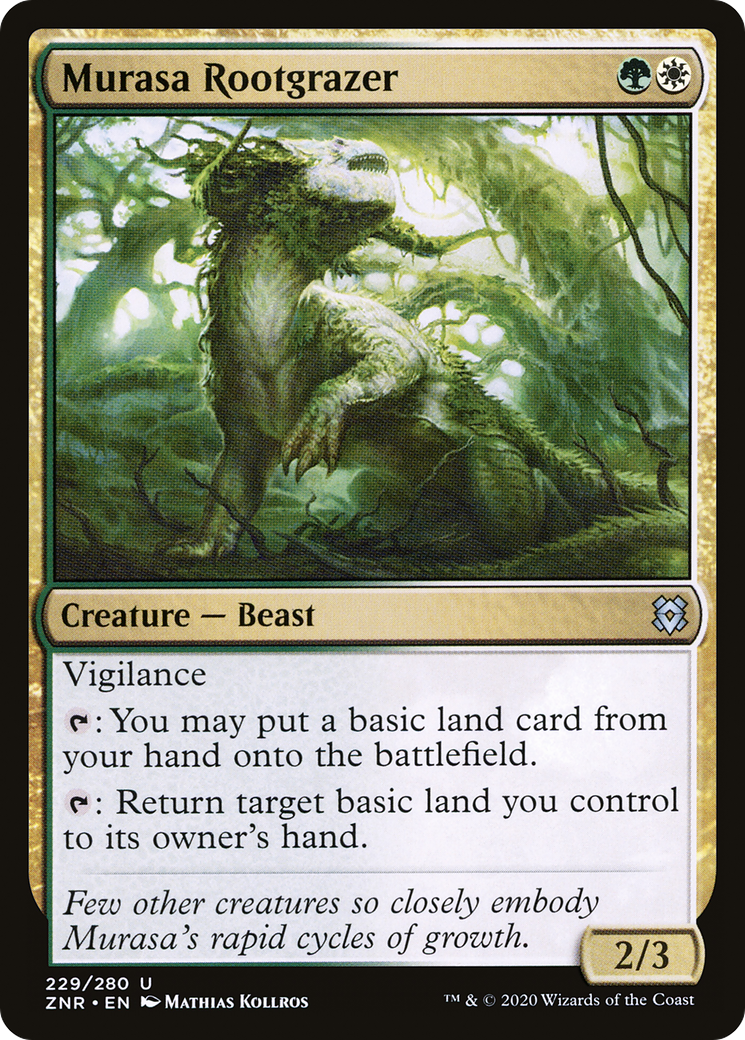 Murasa Rootgrazer [Zendikar Rising] Foil