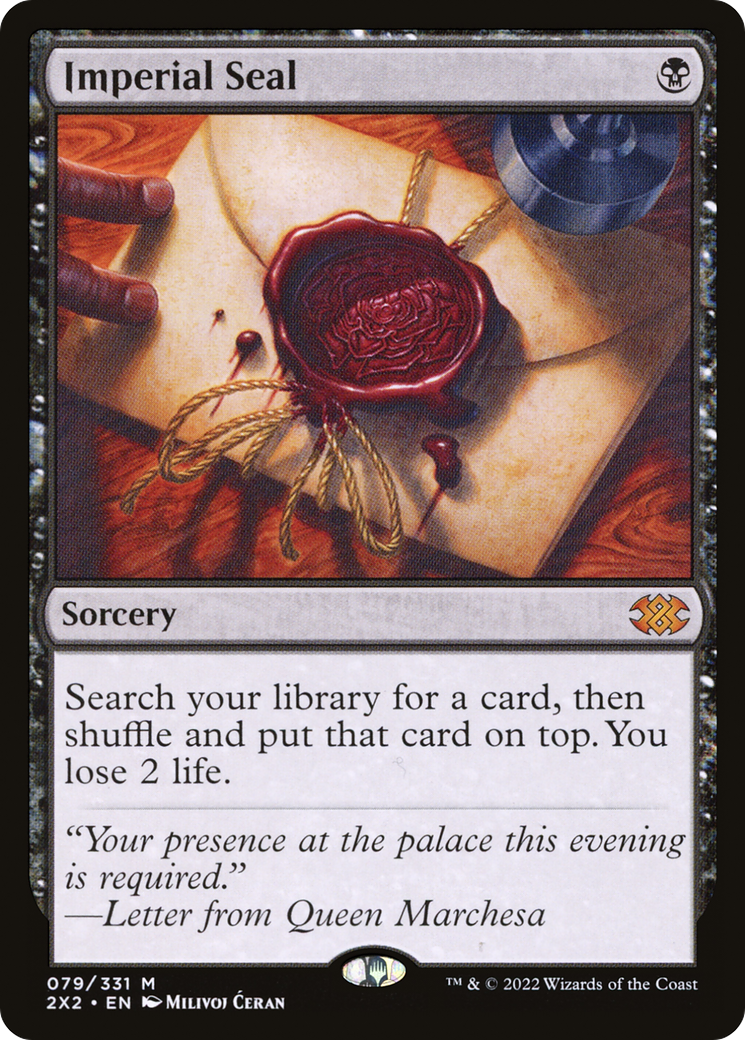 Imperial Seal [Double Masters 2022] Foil