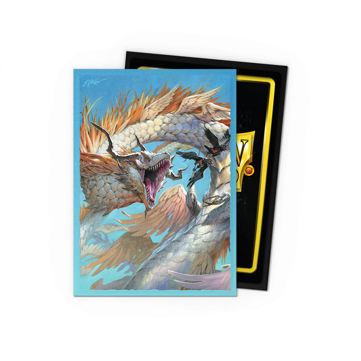 Dragon Shield | Standard Size Sleeves | 100ct | The Ejsingandr (Art Dual Matte)