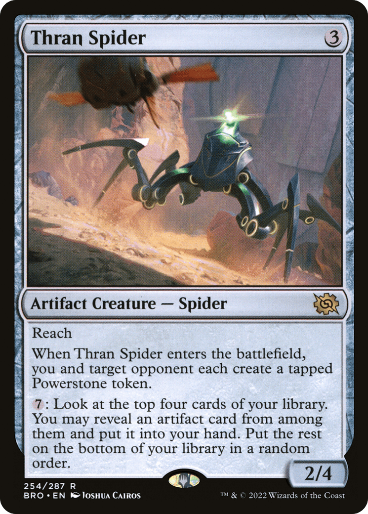Thran Spider [The Brothers' War] Foil