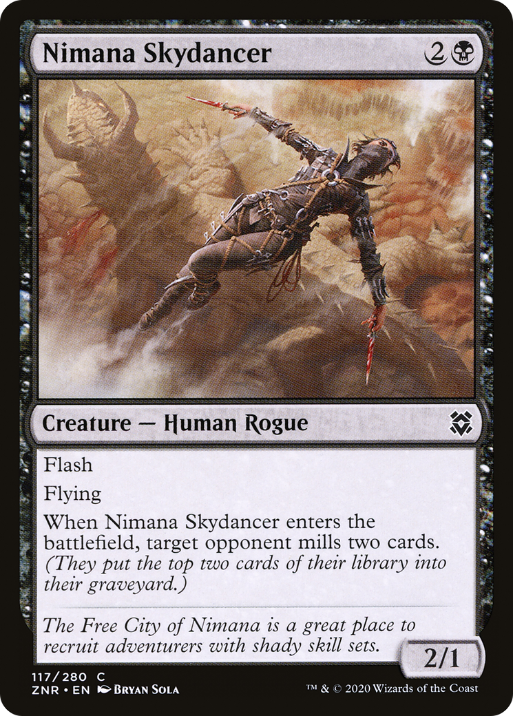 Nimana Skydancer [Zendikar Rising] Foil