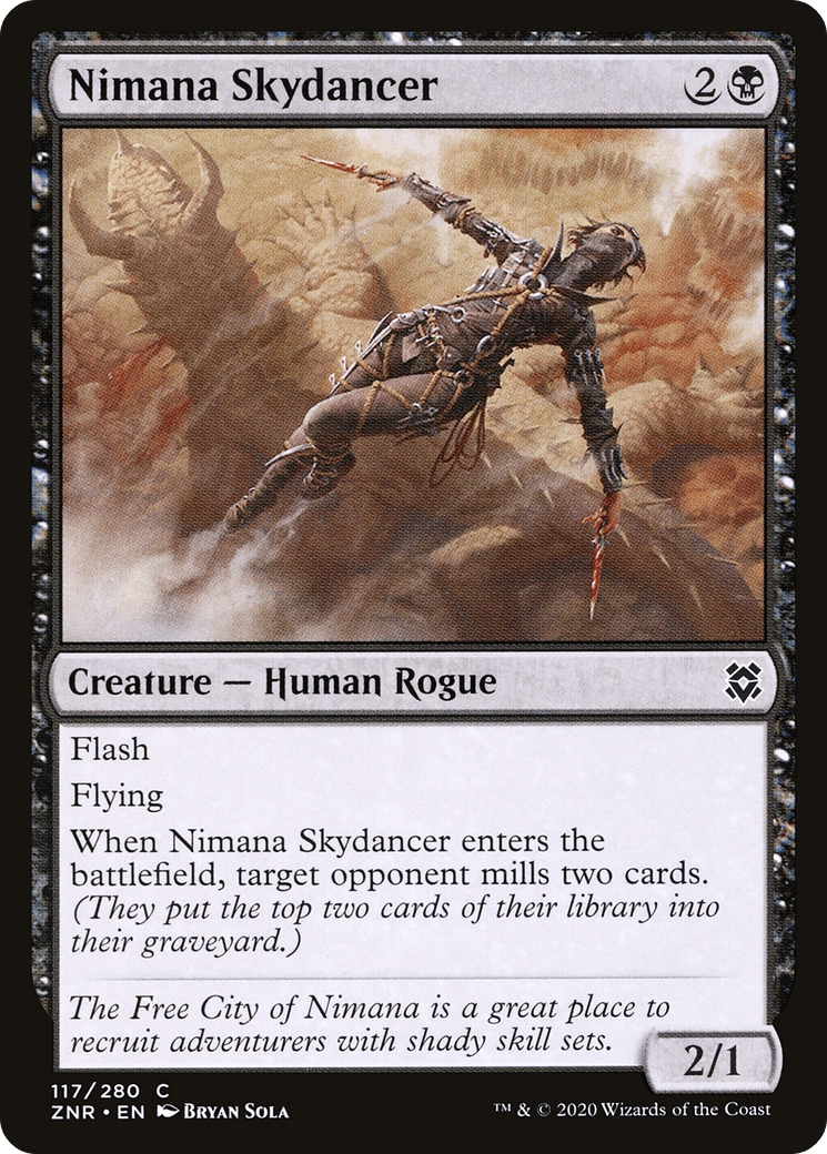 Nimana Skydancer [Zendikar Rising] Foil