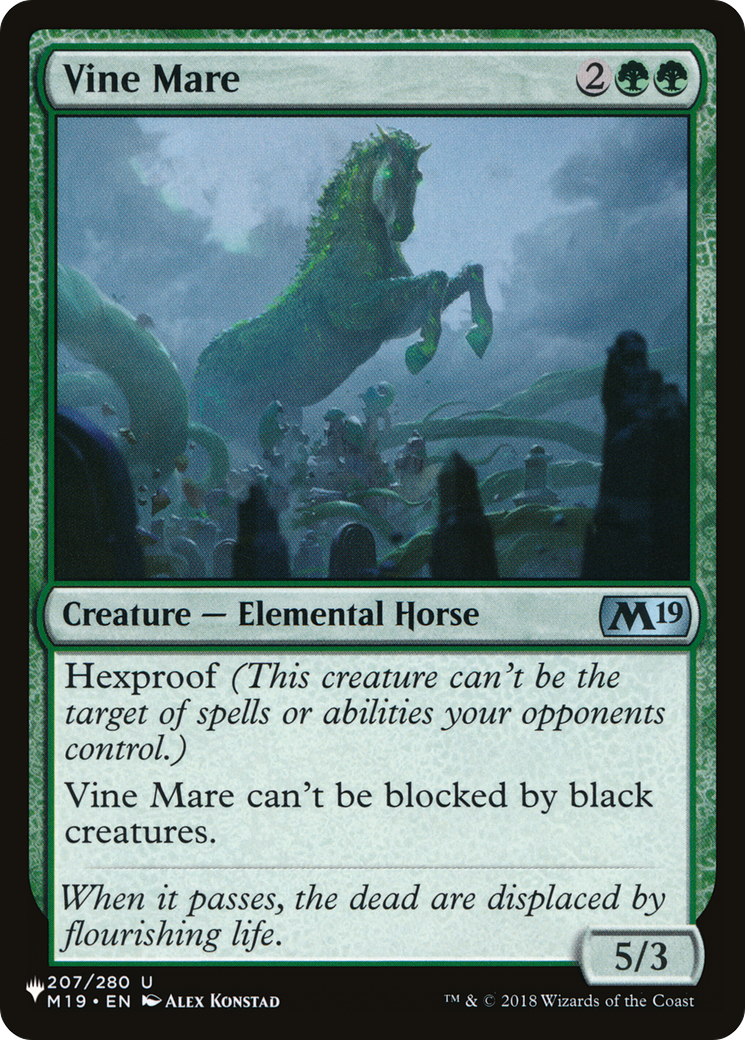 Vine Mare |  (M19-207) [The List]