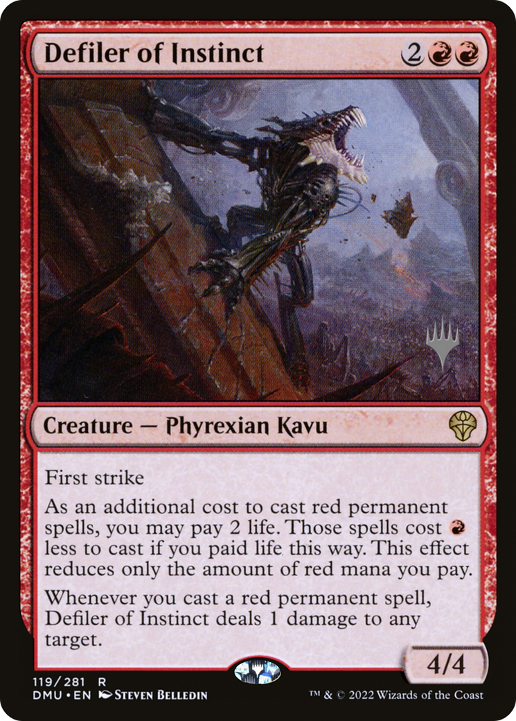 Defiler of Instinct (Promo Pack) [Dominaria United Promos] Foil