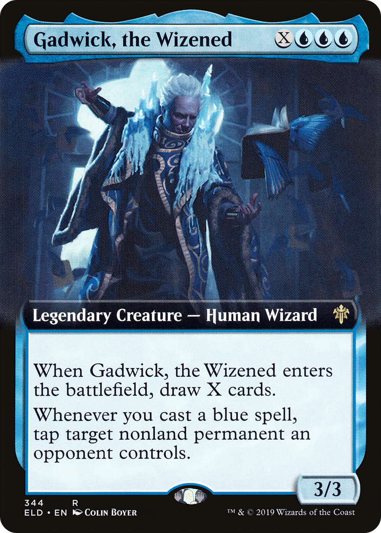 Gadwick, the Wizened (Extended Art) [Throne of Eldraine] Foil
