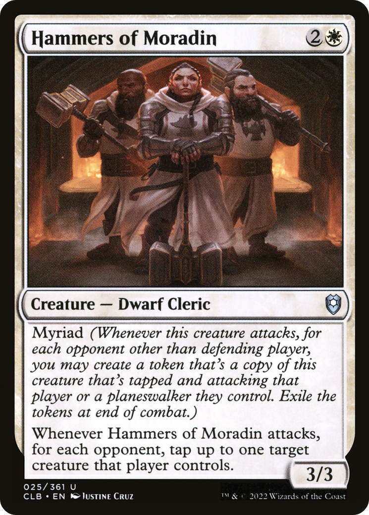 Hammers of Moradin [Commander Legends: Battle for Baldur's Gate] Foil